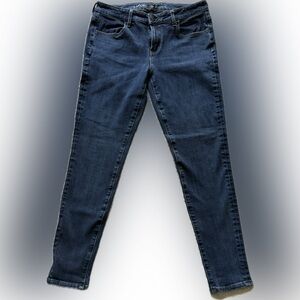 American Eagle Jegging 10 Regular Classic Blue Denim Jeans